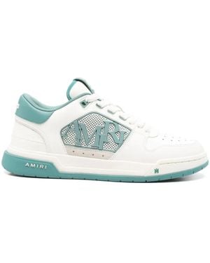 Amiri ホワイト＆ブルー Classic ローカットスニーカー - マルチカラー