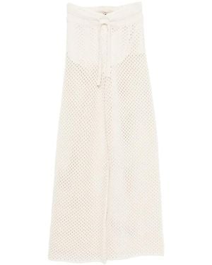 Golden Goose Pantalon En Crochet - White