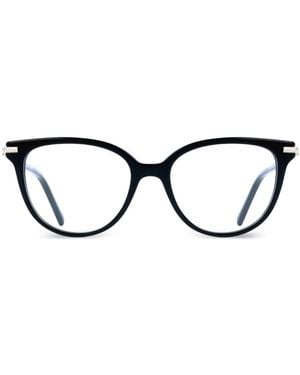 Ferragamo Eyewear Cat-Eye-Brille - Schwarz