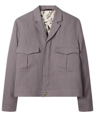 Paul Smith Patch-Pocket Jacket - Grey