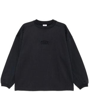 Vetements Oval Logo Hoodie - Blue