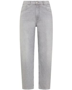 Seventy Five-Pocket Jeans - Gray