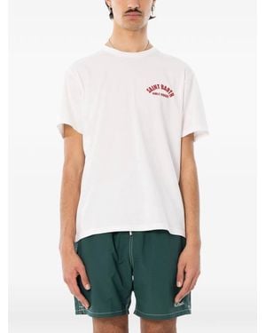 MC2 Saint Barth Camiseta Con Estampado Gráfico - Blanco