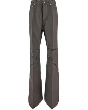 Rick Owens ストレートパンツ - グレー
