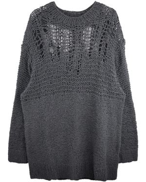 Yohji Yamamoto Oversized Sweatshirt - Grey