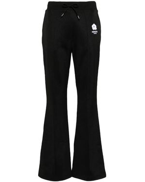 KENZO Boke Flower Jogginghose Mit Ausgestelltem Bein - Schwarz