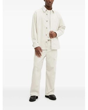 A.P.C. Cotton Trousers - White