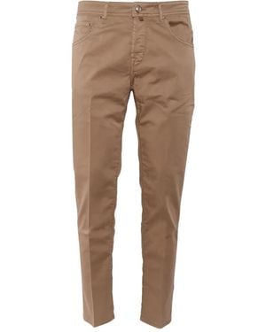 Jacob Cohen Pantalones Scott con cinco bolsillos - Neutro