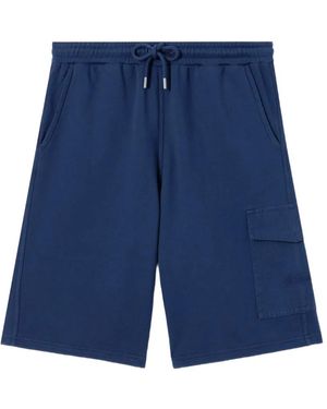 MC2 Saint Barth Cargo-Pocket Shorts - Blue