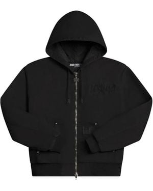 LOSTSHDWS Reversible Hooded Jacket - Black