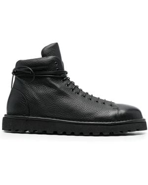 Marsèll Pallottola Pebbled-Leather Boots - Black