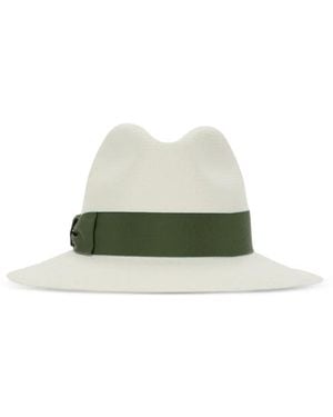 Borsalino Ribbon Hat - Green