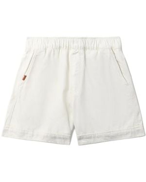 Chocoolate ロゴパッチ ショートパンツ - ホワイト