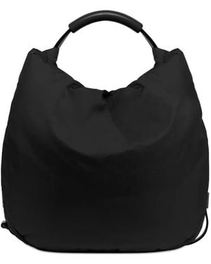 Moschino Schultertasche Mit Logo - Schwarz