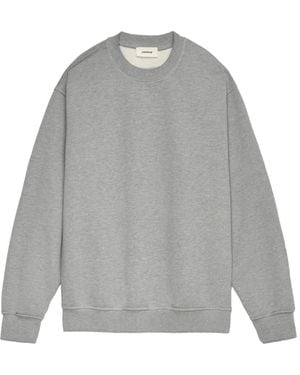 A PAPER KID Animal-Print Sweatshirt - Grey