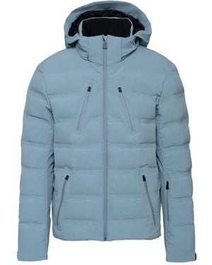 Aztech Mountain Hooded Ski Jacket - Blue