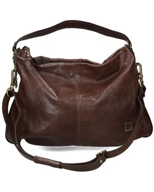 A.s.98 Detachable-strap shoulder bag - Marrón