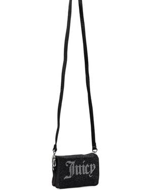 Juicy Couture Hazel ビジュートリム ショルダーバッグ - ホワイト