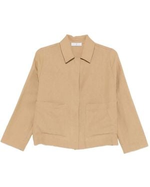 Whyci Front-Pocket Jacket - Natural