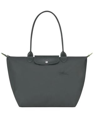 Longchamp Sac Porté Épaule Le Pliage - Black
