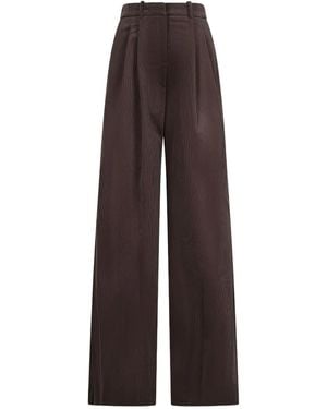 Magda Butrym Corduroy Trousers - Brown