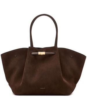 DeMellier London The New York Suede Tote Bag - Brown