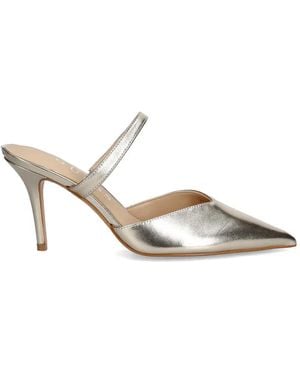 Guess Pointed-Toe Slingback Court Shoes - Metallic