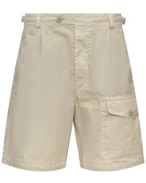 C.P. Company Short Cargo 50 Fili Wax - White