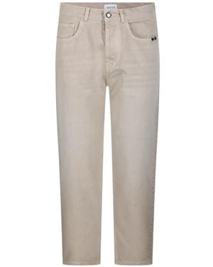 AMISH Five-Pocket Jeans - Grey