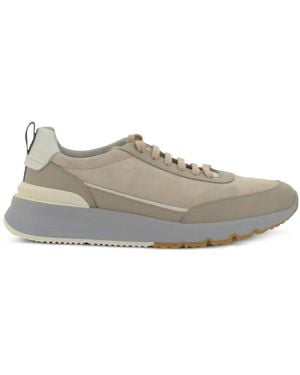 Brunello Cucinelli パネル スニーカー - グレー