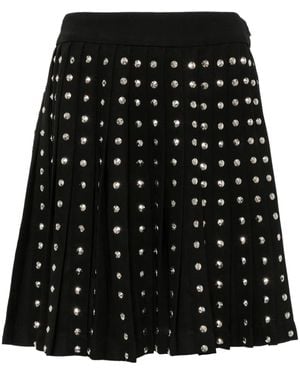 Saiid Kobeisy Beaded Tennis Skirt - Black