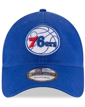 KTZ 9Twenty Philadelphia 76Ers Baseball Cap - Blue