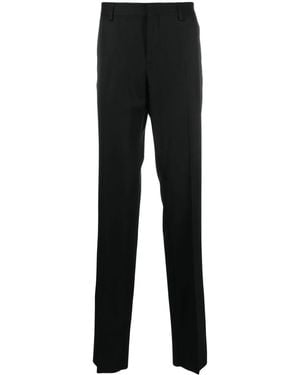Moschino Straight-Leg Tailored Trousers - Black