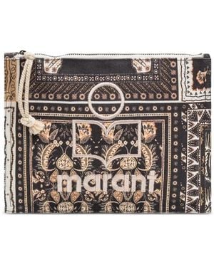 Isabel Marant Netia クラッチバッグ - ブラック