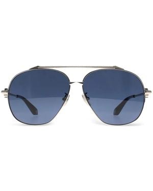 Roberto Cavalli Palladium Frame Sunglasses - Blue