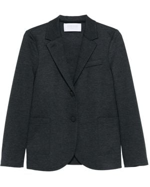 Harris Wharf London Single-Breasted Blazer - Black