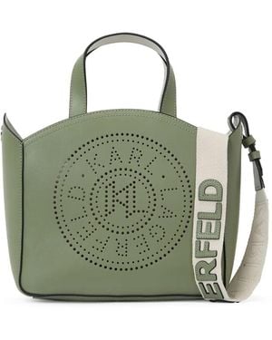 Karl Lagerfeld Small K/Circle Bag - Green