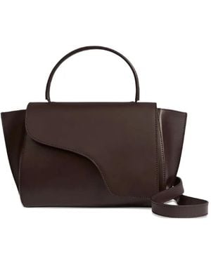 Atp Atelier Arezzo Leather Tote Bag - Brown