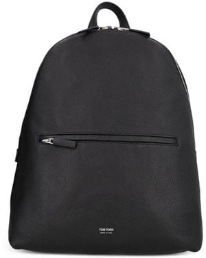 Tom Ford Mochila Granulada - Negro