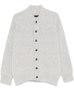 Howlin' Four Eyes Cardigan - White