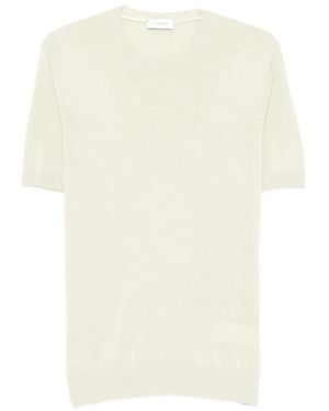 Paolo Pecora Short-Sleeve Round-Neck T-Shirt - White