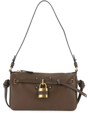 Chloé Mini Paddington Leather Shoulder Bag - Metallic