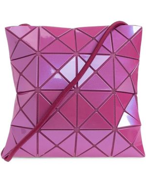 Issey Miyake Geometrische Lucent One-Tone Schultertasche - Lila