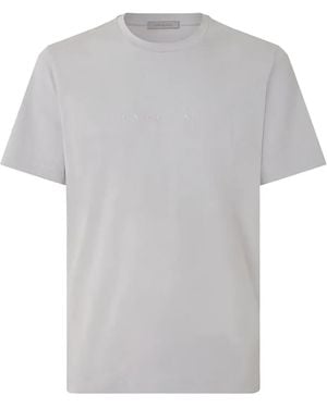 Corneliani Jersey Crew-Neck T-Shirt - Gray
