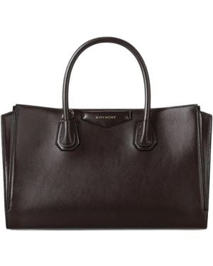 Givenchy Antigona Catchall Small Leather Handbag - Black