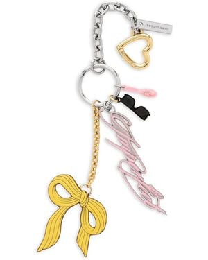 Marc Jacobs Cluster Perfect Imperfect Metal Bag Charm - White