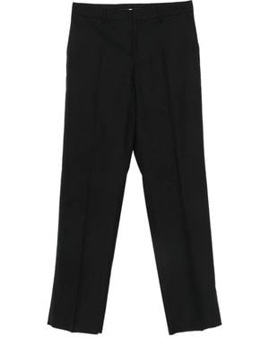 Moschino Pressed-Crease Trousers - Black