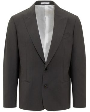 Cellar Door Single-Breasted Jacket - Gray