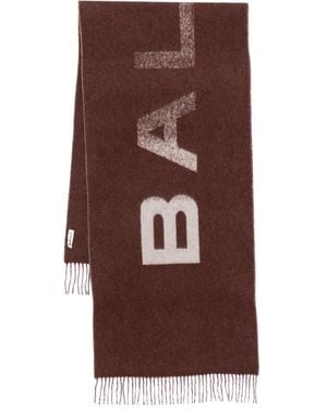 Bally バージンウール スカーフ - パープル