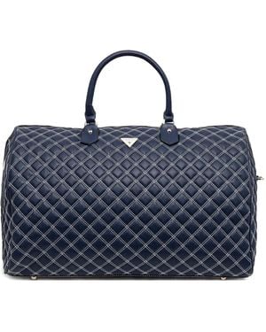 GUESS sac de voyage Pisa Double Zip Weekender Dark Black